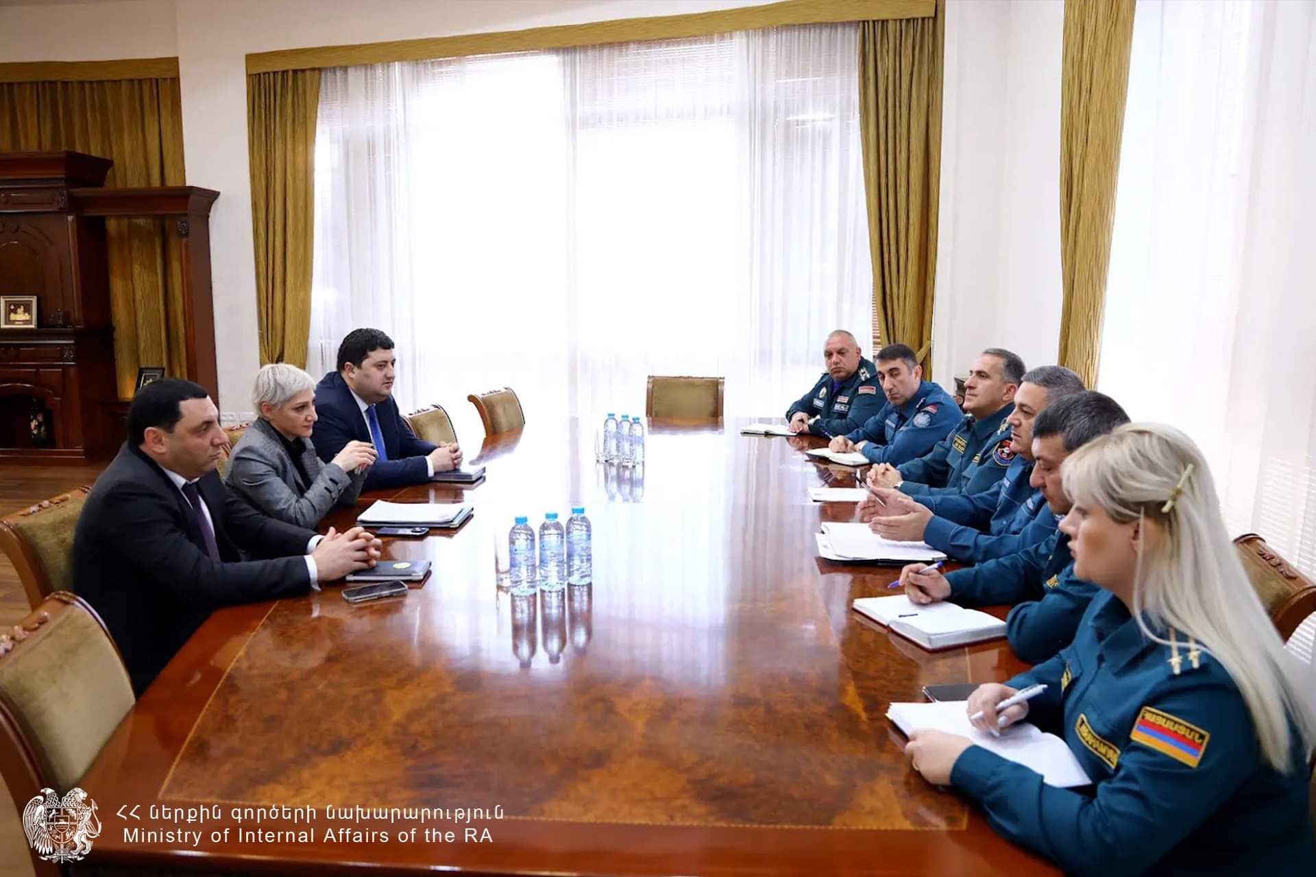 Քննարկվել են «Սևան» ազգային պարկի տարածքում հանգստացողների անվտանգության ապահովման և այլ հարցեր