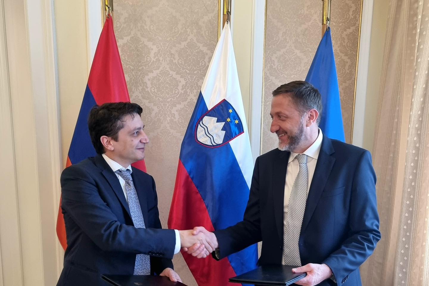 Հայաստանի և Սլովենիայի ֆինանսների նախարարությունների միջև ստորագրվել է փոխըմբռնման հուշագիր