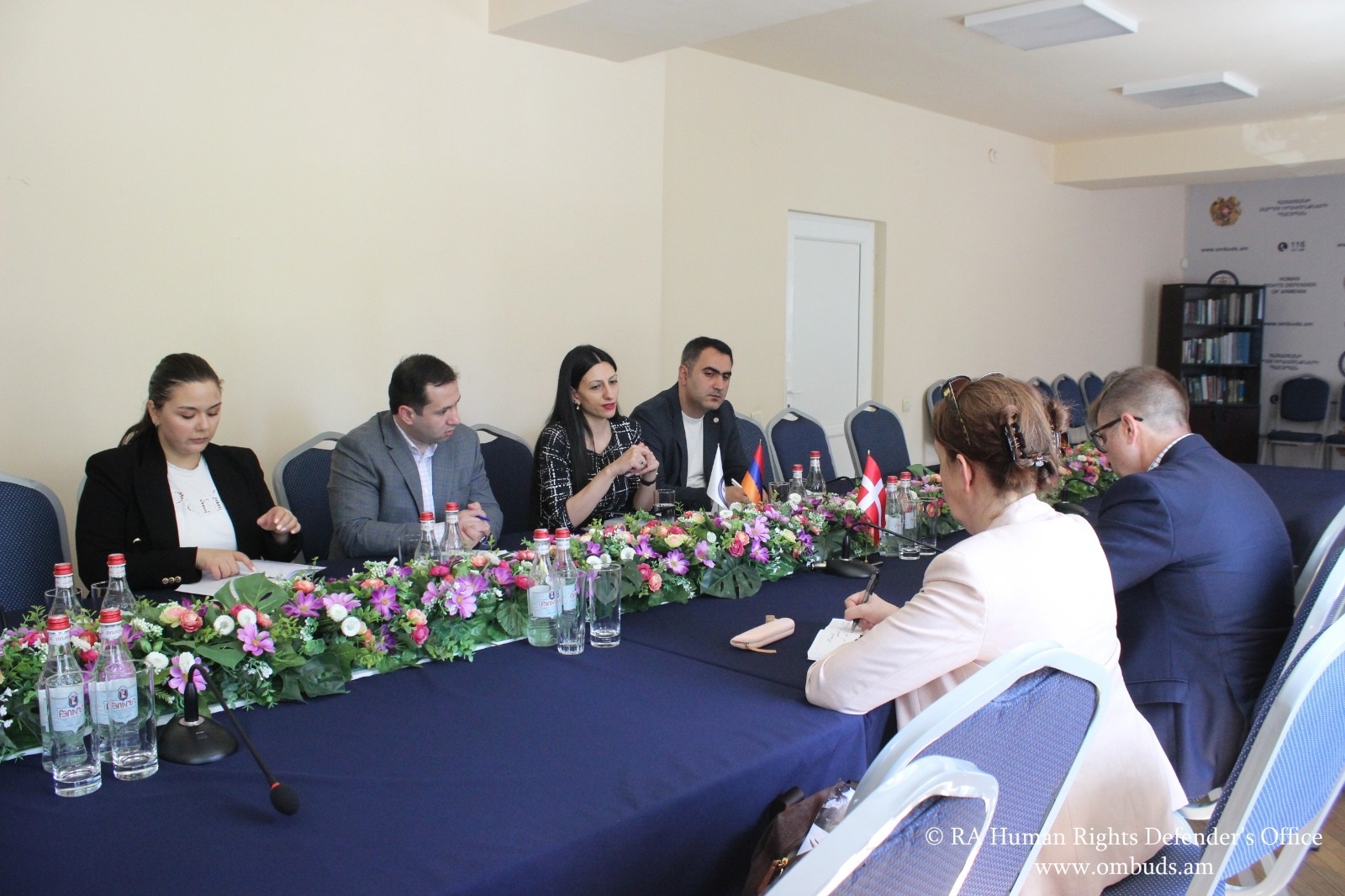 Անահիտ Մանասյանն ընդունել է Դանիայի Մարդու իրավունքների ինստիտուտի պատվիրակությանը
