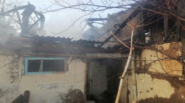 Հրդեհ Մեդովկա գյուղում