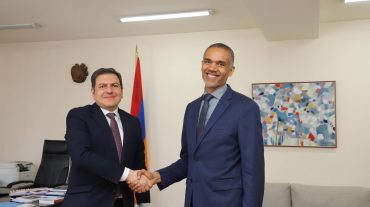 ՀՀ ԱԳ նախարարի տեղակալն ընդունել է Հայաստանում Եվրոպայի խորհրդի գրասենյակի նորանշանակ ղեկավար Մաքսիմ Լոնգանգեին