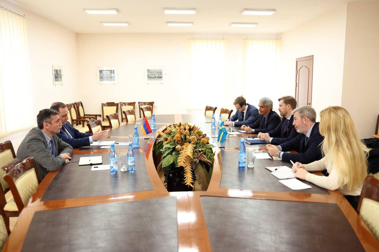 ՀՀ ՊՆ-ում շվեդական պատվիրակությանը ներկայացվել է ՀՀ ԶՈՒ-ում իրականացվող բարեփոխումների ընթացքը