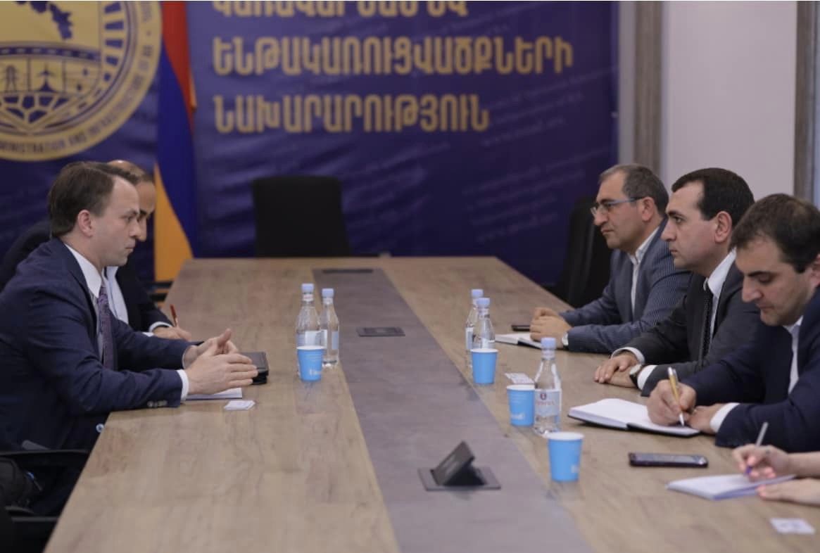 ՀՀ ՏԿԵ նախարարի տեղակալն ընդունել է ԱՄՆ դեսպանատան տնտեսական և առևտրային բաժնի ղեկավարին