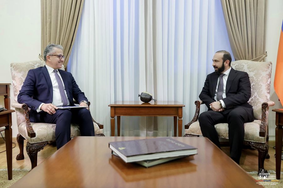 Արարատ Միրզոյանն ընդունել է ՅՈՒՆԵՍԿՕ-ի գլխավոր տնօրենի ընտրություններում թեկնածու Խալեդ ալ-Էնանիին