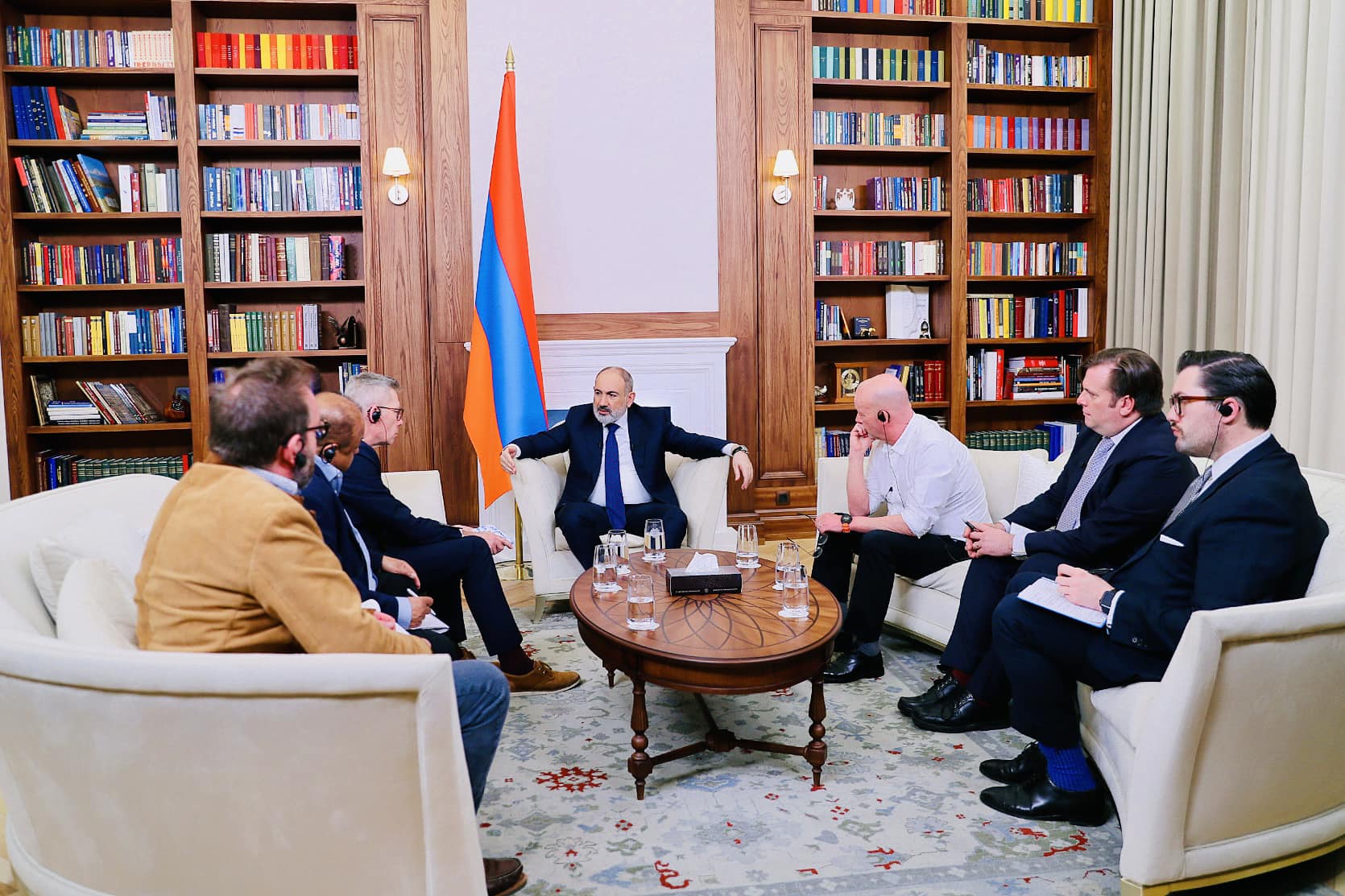 Վարչապետը հարցազրույց է տվել բրիտանական լրատվամիջոցներին