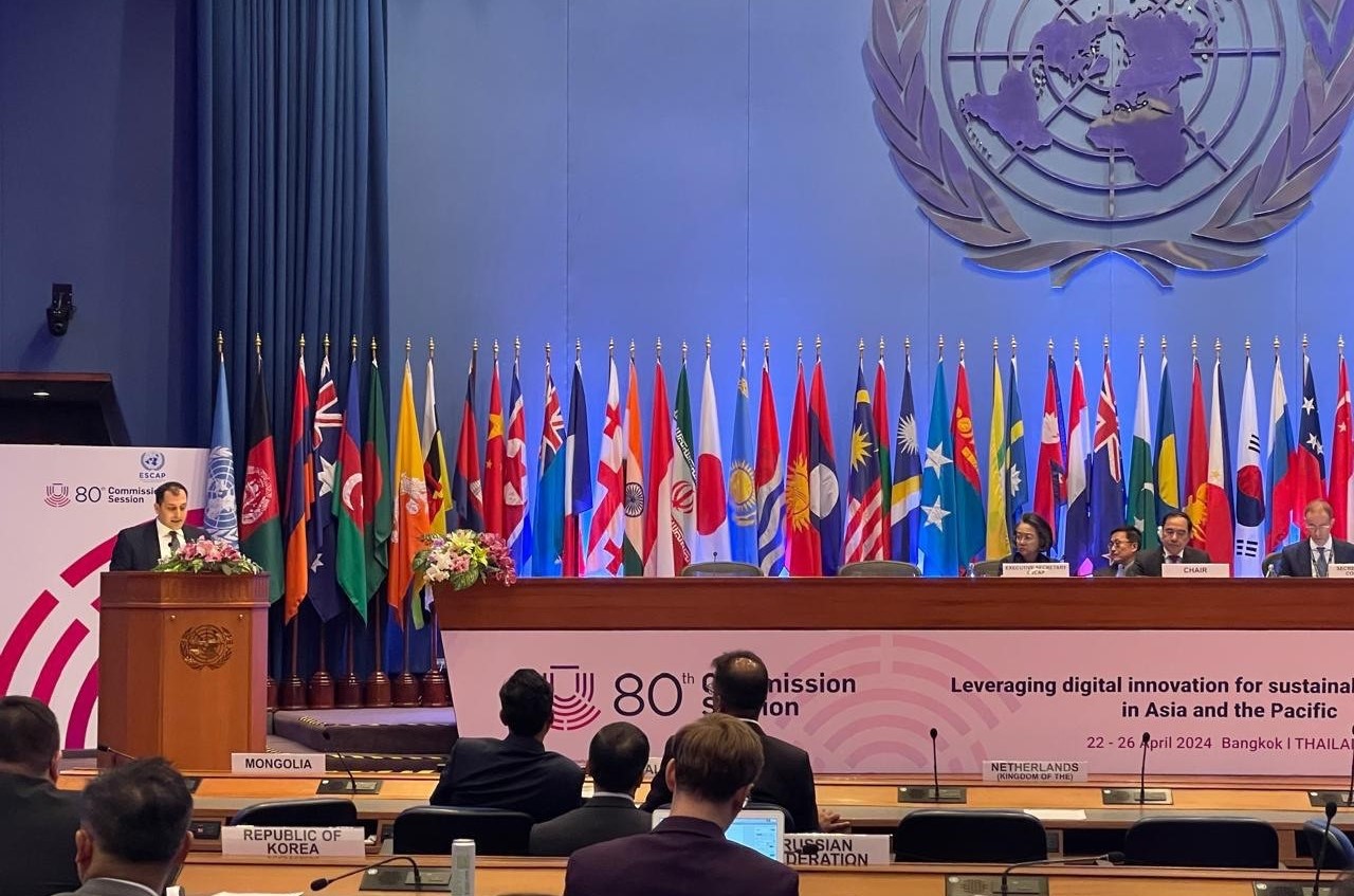 ԲՏԱ նախարարի առաջին տեղակալը մասնակցել է UNESCAP-ի 80-րդ նիստին
