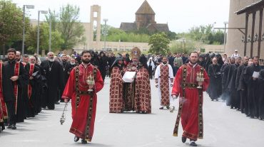 Հայոց Ցեղասպանության սուրբ նահատակների  ոգեկոչման արարողությունները Մայր Աթոռ Սուրբ Էջմիածնում