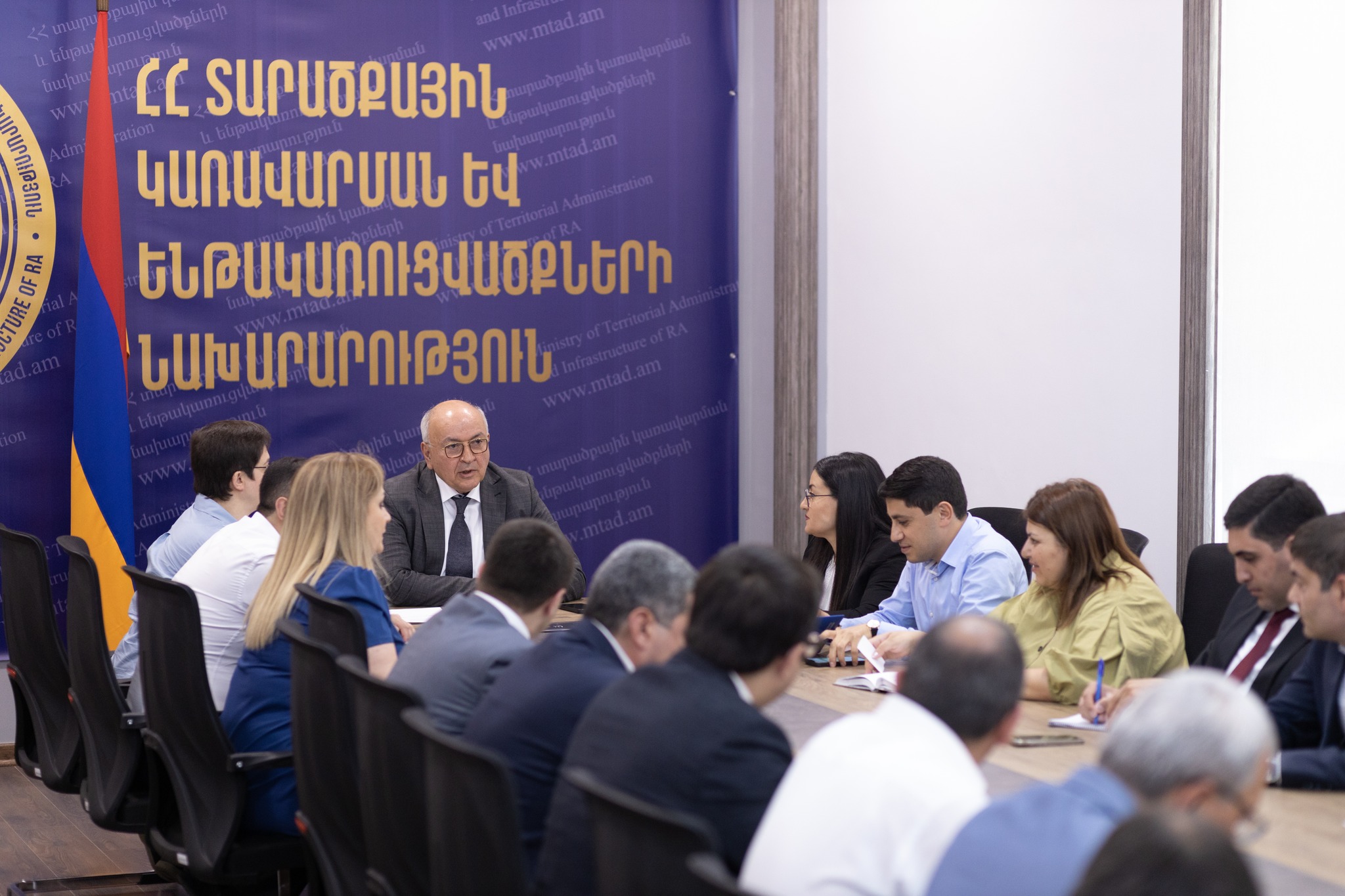 Շտաբային ուսումնավարժություն՝ «Ուժեղ երկրաշարժի դեպքում ՏԿԵՆ աշխատակիցների գործողությունների կազմակերպումն ու իրականացումը» թեմայով