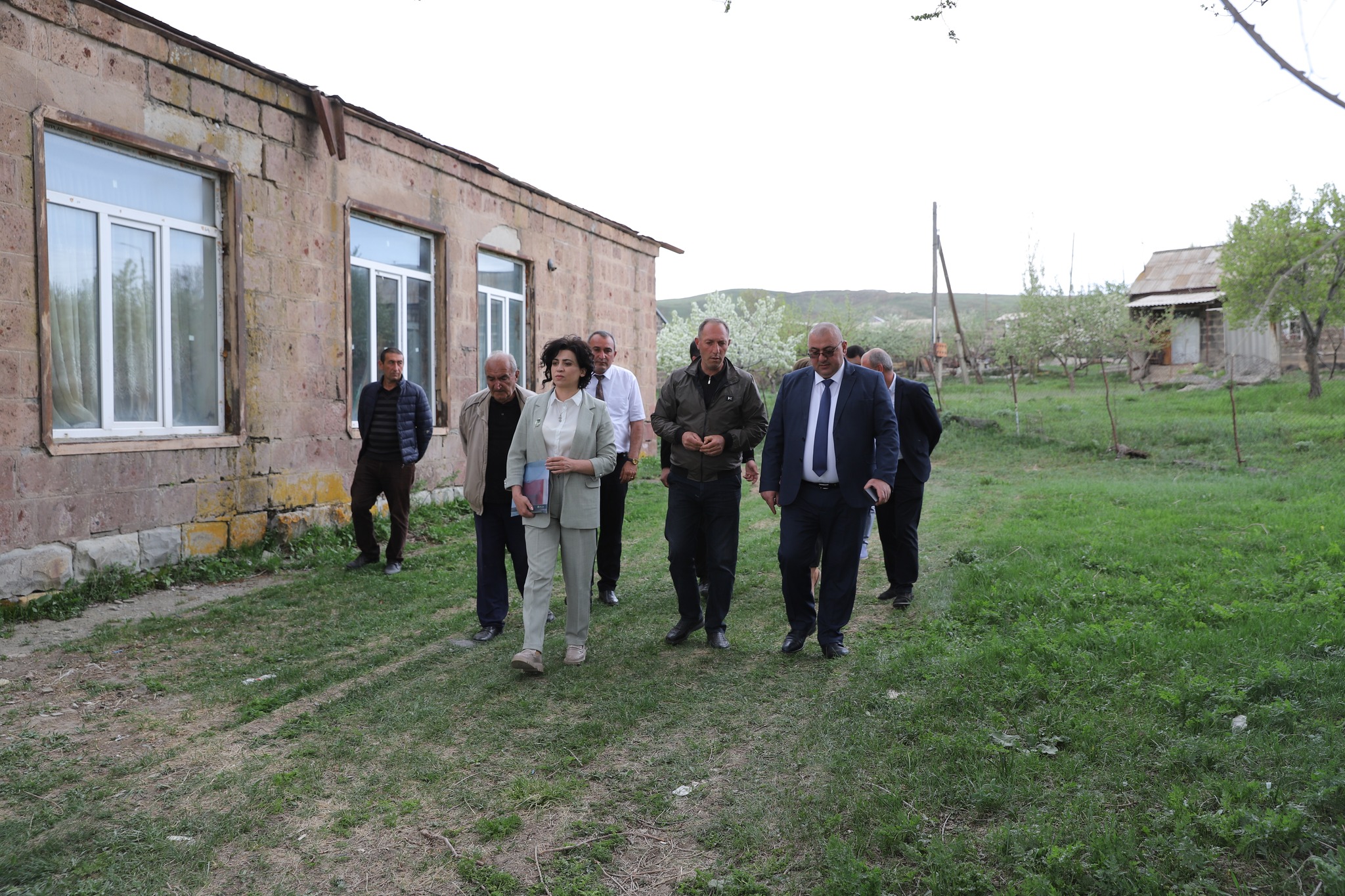 Շիրակի մարզպետը շրջայցով այսօր եղել է Ամասիա համայնքի Հողմիկ բնակավայրում