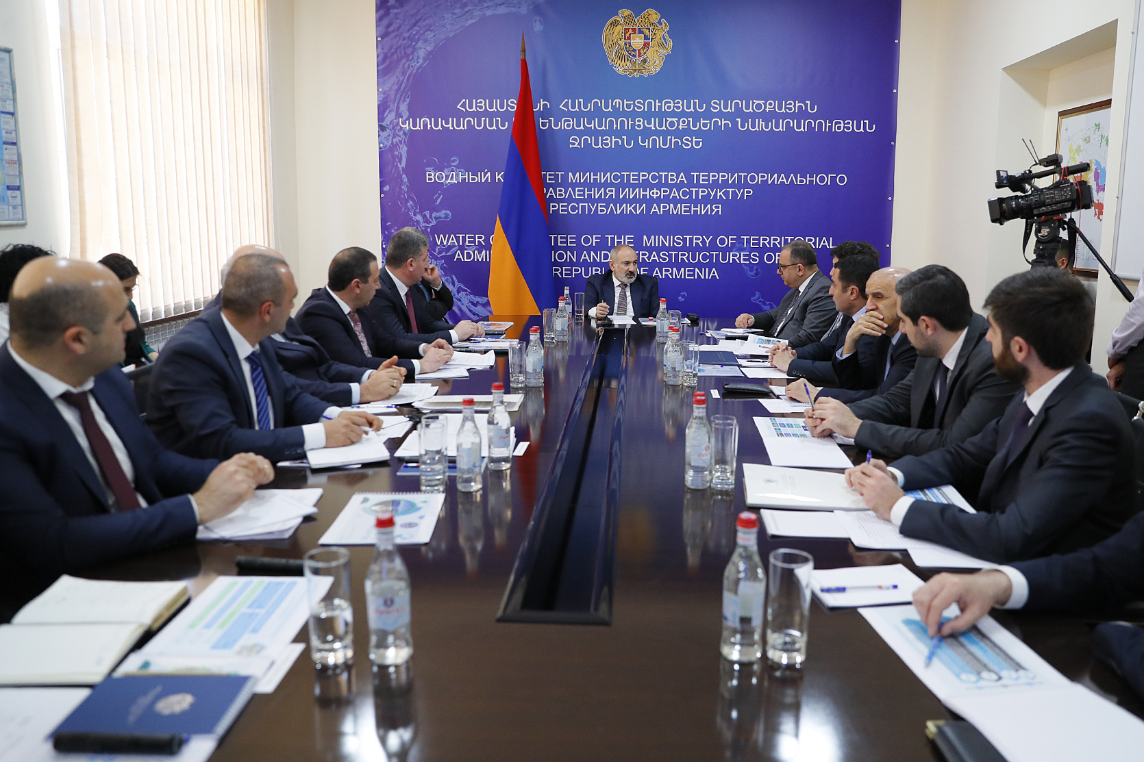 Վարչապետին է ներկայացվել Ջրային կոմիտեի 2023 թ. գործունեության հաշվետվությունը