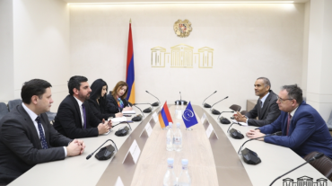 Սարգիս Խանդանյանը հանդիպել է ԵԽ քաղաքական և արտաքին հարաբերությունների տնօրեն Միրոսլավ Պապային