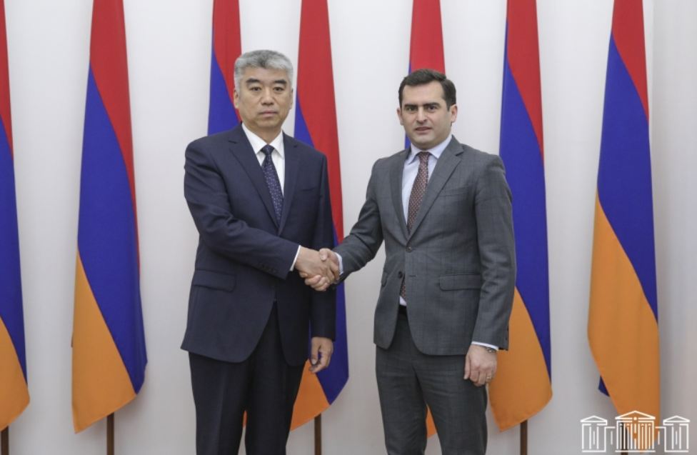 ՀՀ ԱԺ նախագահի տեղակալ Հակոբ Արշակյանը հյուրընկալել է ՉԺՀ պատվիրակությանը
