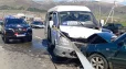 Ապարանում բախվել են Վանաձոր-Երևան երթուղին սպասարկող «ГАЗель»-ը, «Volkswagen»-ն ու «Lada»-ն. կա 7 վիրավոր