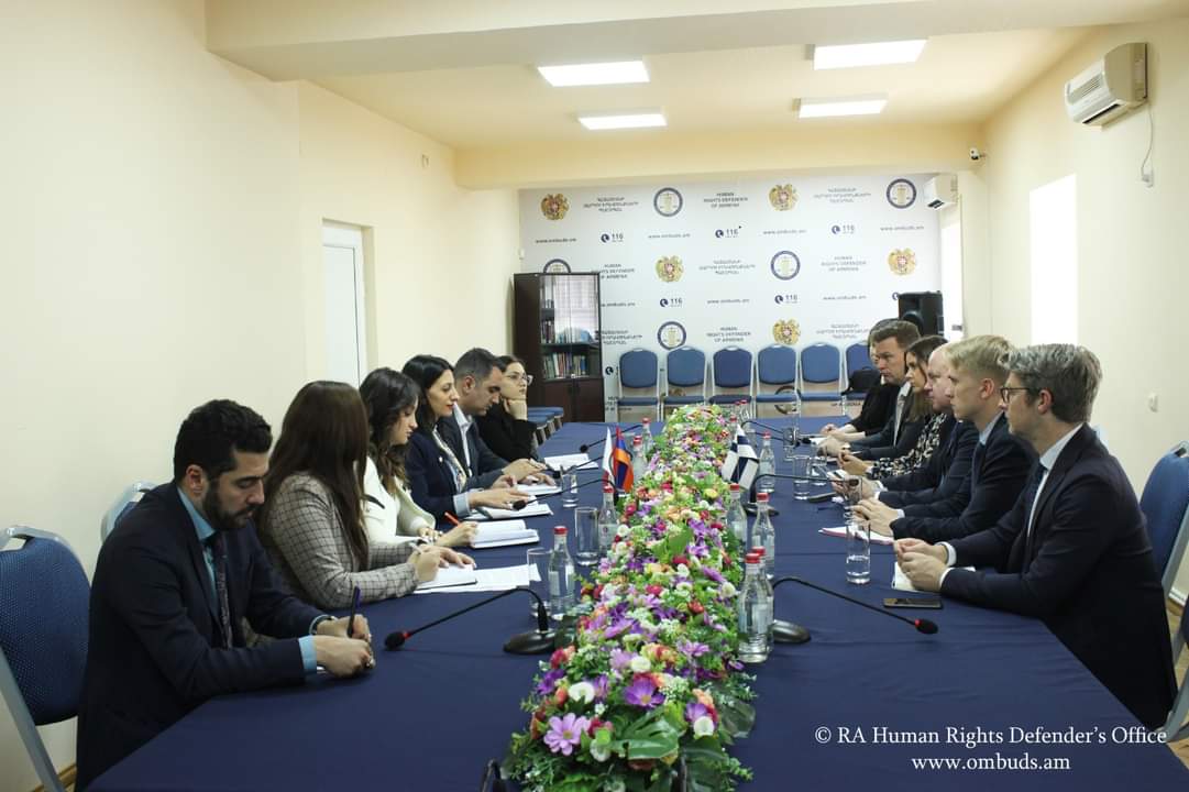 ՄԻՊ-ն ընդունել է ԵԱՀԿ-ում Ֆինլանդիայի մշտական ներկայացուցիչ, դեսպան Վեսա Հակկինենի գլխավորած պատվիրակությանը 