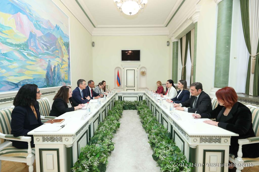 Աննա Վարդապետյանն ընդունել է ԱՄՆ պետական դեպարտամենտի և ԱՄՆ արդարադատության դեպարտամենտի բարձրաստիճան պաշտոնատար անձանց