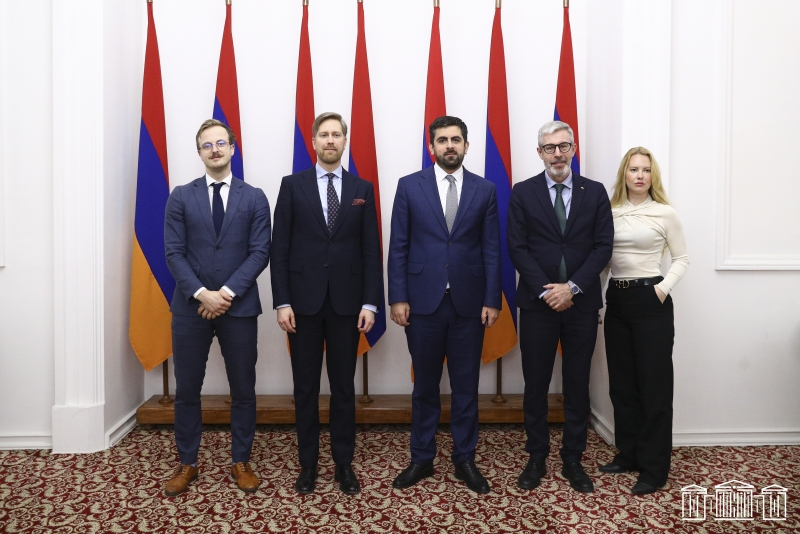 Սարգիս Խանդանյանը հանդիպել է Շվեդիայի ԱԳՆ պատվիրակությանը