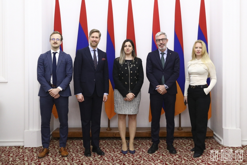 Հայաստան-Շվեդիա բարեկամական խմբի ղեկավարը հանդիպել է Շվեդիայի ԱԳՆ ներկայացուցիչների հետ