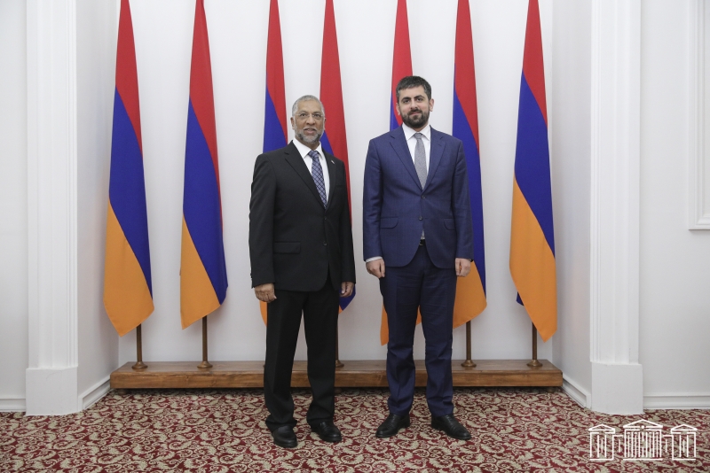 Սարգիս Խանդանյանն ընդունել է մեր երկրում Հարավային Աֆրիկայի նորանշանակ դեսպանին