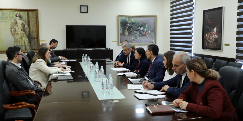 Ժաննա Անդրեասյանն ընդունել է Ֆրանկոֆոնիայի խաղերի միջազգային կոմիտեի պատվիրակությանը