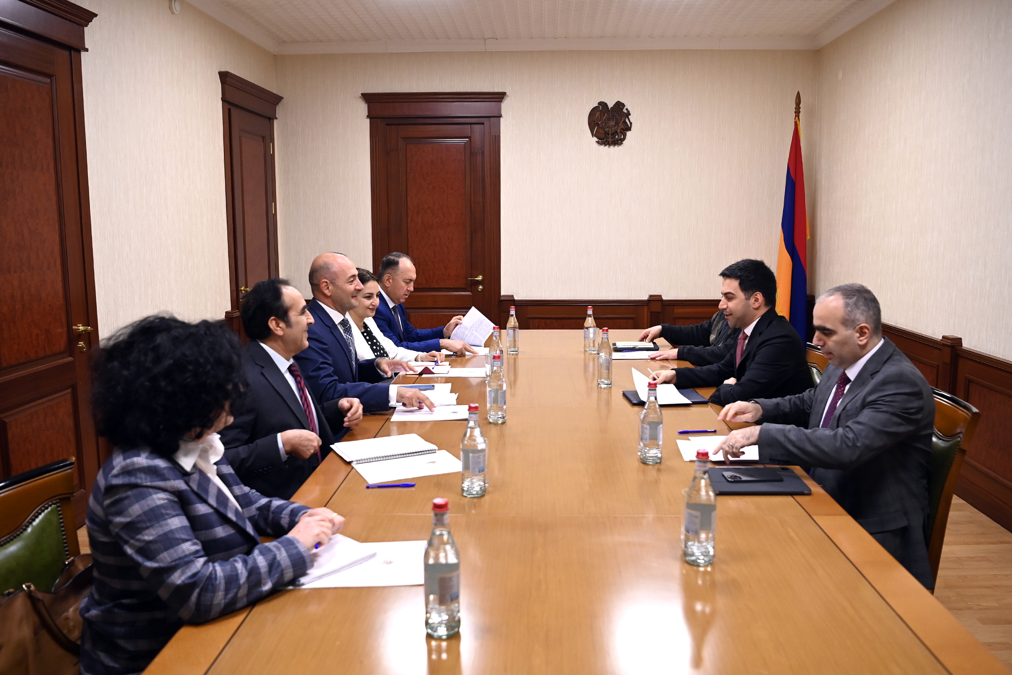 ՊԵԿ նախագահը հանդիպել է Համաշխարհային բանկի գործընկերների հետ