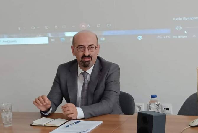 ՀՀ դեսպանը Պելոպոնեսի համալսարանում դասախոսության ընթացքում անդրադարձել է Հայաստանի ու Ադրբեջանի միջև սահմանազատման ու սահմանագծման գործընթացին
