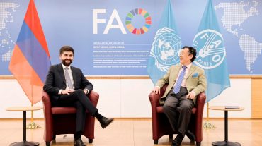 Արման Խոջոյանը հանդիպել է ՄԱԿ ՊԳԿ-ի գլխավոր տնօրեն Քու Դոնգյուի հետ