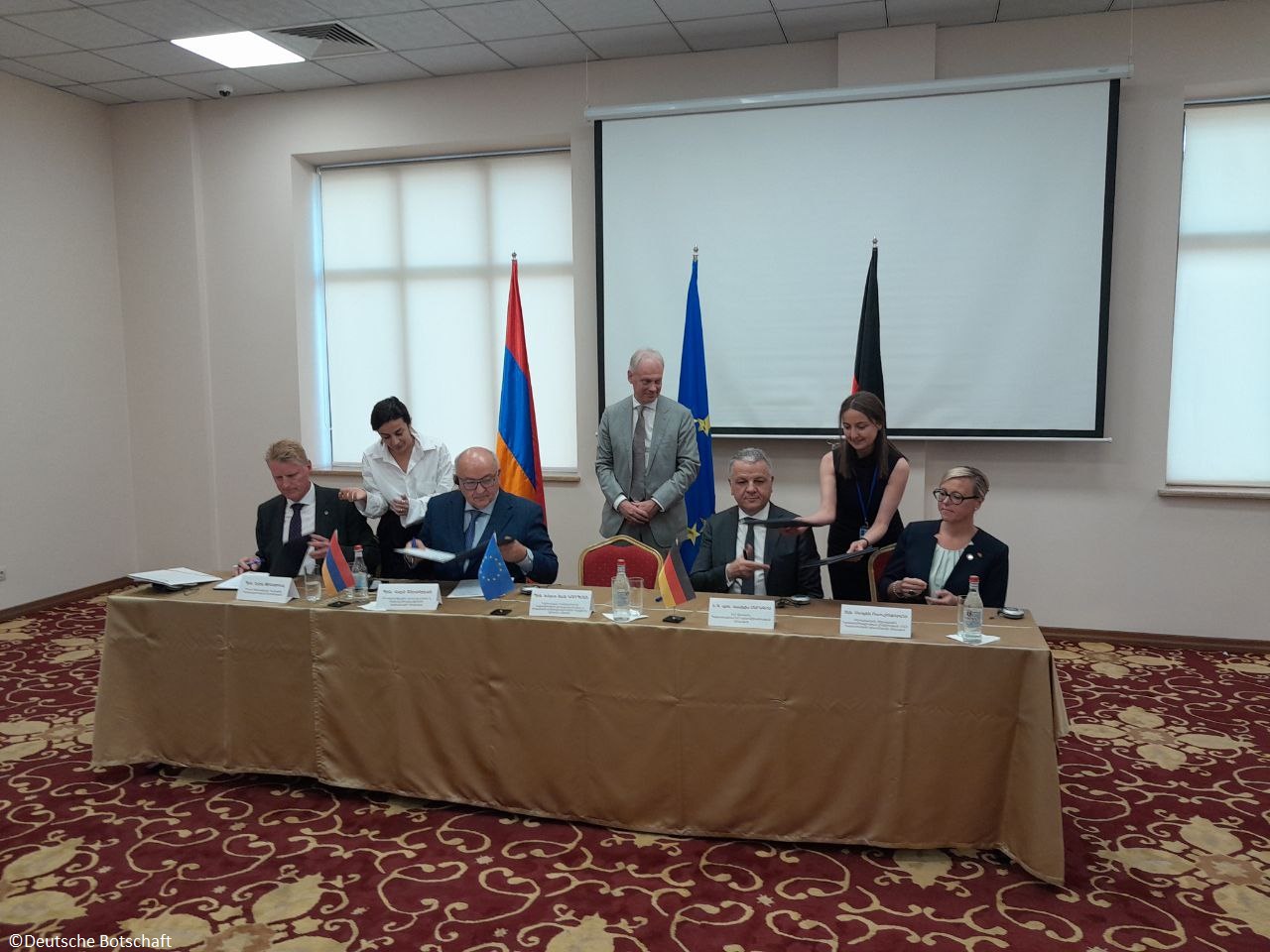 Գերմանիան և Եվրամիությունը խթանում են Հայաստանում կենսակայուն էներգարտադրությունը և համայնքային զարգացումը