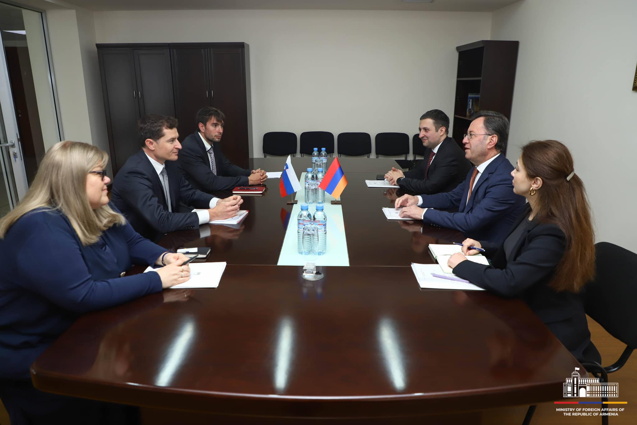 Հայաստանի և Սլովենիայի արտաքին քաղաքական գերատեսչությունների միջև կայացել են քաղաքական խորհրդակցություններ