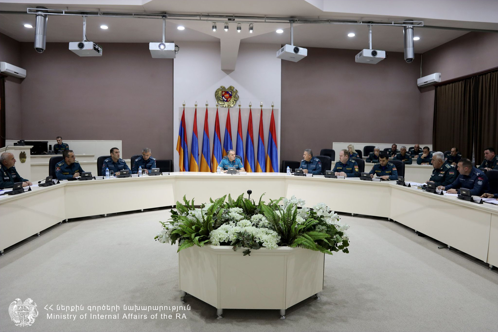 ՆԳՆ փրկարար ծառայությունում տեղի է ունեցել աշխատանքային խորհրդակցություն