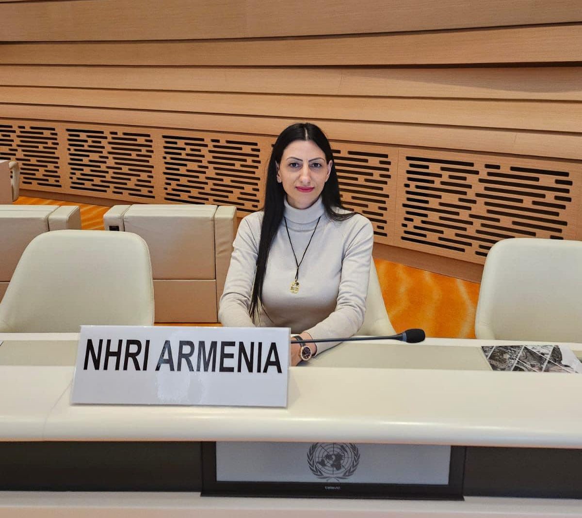 Անահիտ Մանասյանը Ժնևում մասնակցել Է Մարդու իրավունքների ազգային ինստիտուտների գլոբալ դաշինքի խորհրդի լիագումար նիստին