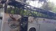 Երևանի Նորաշեն թաղամասում այրվել է «MAN» մակնիշի չշահագործվող ավտոբուս