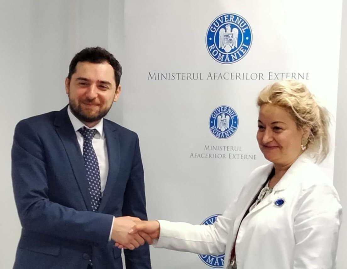 Դեսպան Տիգրան Գալստյանը հանդիպել է Ռումինիայի ԱԳՆ Ֆրանկոֆոնիայի հարցերով ազգային համակարգող Ամիրա Միհայլեսկուի հետ