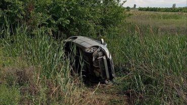 Երևան-Երասխ ավտոճանապարհին «Toyota»-ն վթարի է ենթարկվել