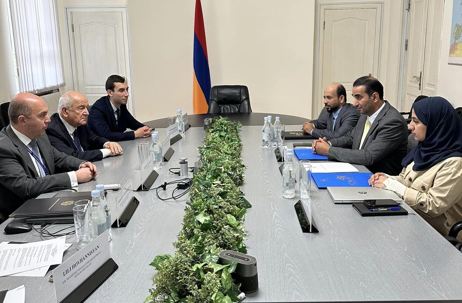 Հայաստանի և Օմանի Սուլթանության ավիացիոն իշխանությունների ներկայացուցիչների միջև տեղի են ունեցել բանակցություններ