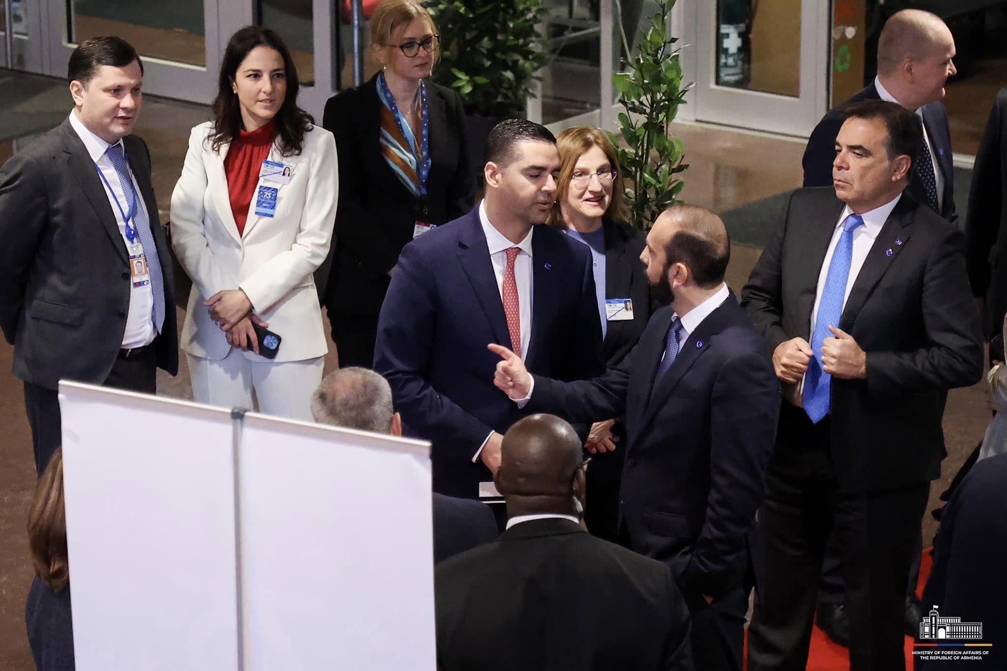 Ստրասբուրգում Արարատ Միրզոյանը մտքեր է փոխանակել ԵԱՀԿ գործող նախագահի հետ