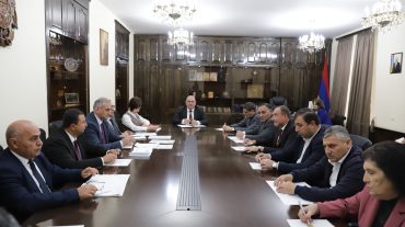 Աշխատանքային խորհրդակցություն՝ Շիրակի մարզի համայնքների ղեկավարների մասնակցությամբ