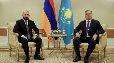 ՀՀ ԱԳ նախարար Արարատ Միրզոյանը հանդիպում է ունեցել Ղազախստանի փոխվարչապետի հետ