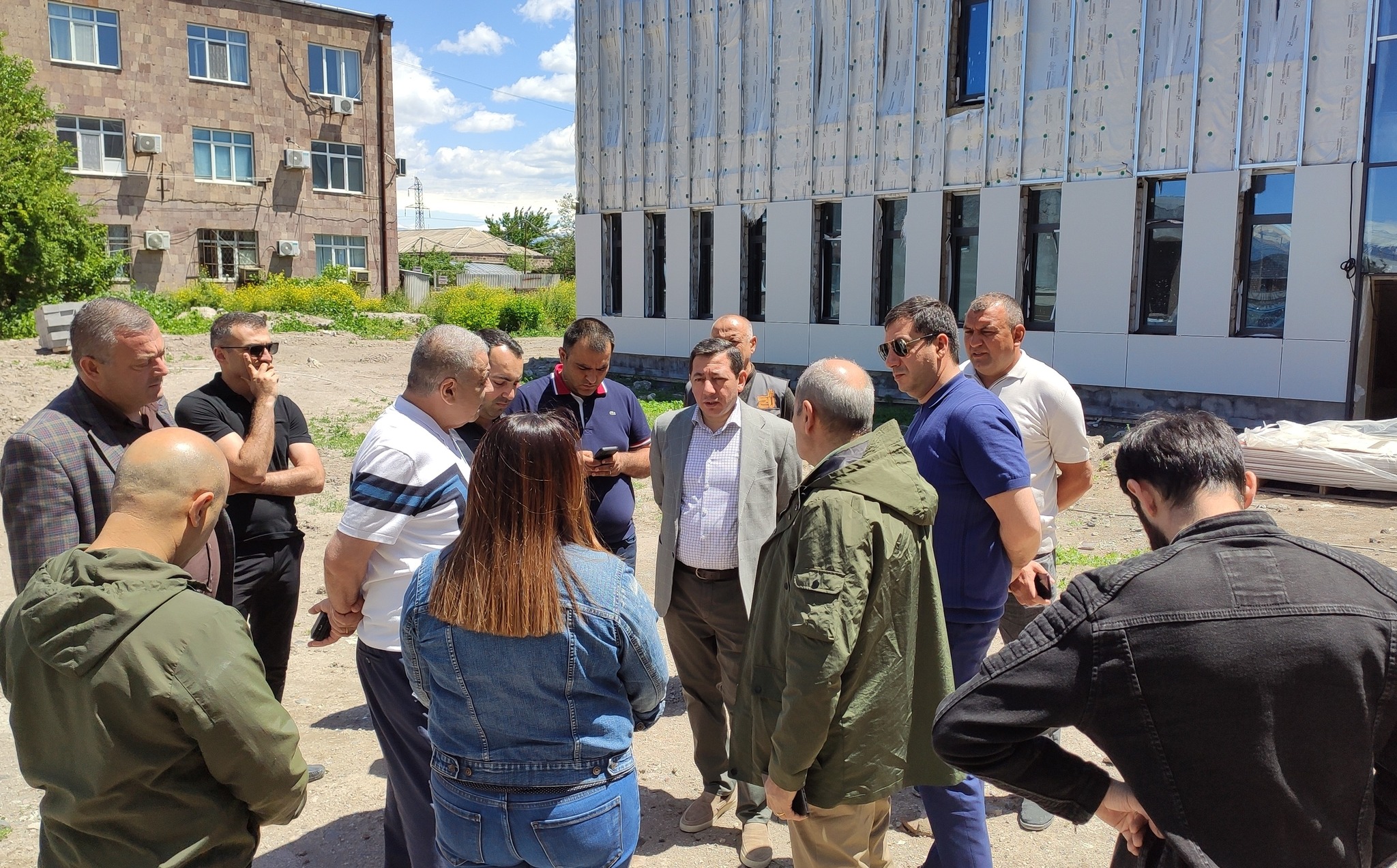 Քաղաքաշինության կոմիտեի նախագահը շրջայց է կատարել Արարատի մարզի շինհրապարակներում
