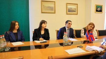 Հակոբ Սիմիդյանն ընդունել է Նորվեգիայի դեսպանին