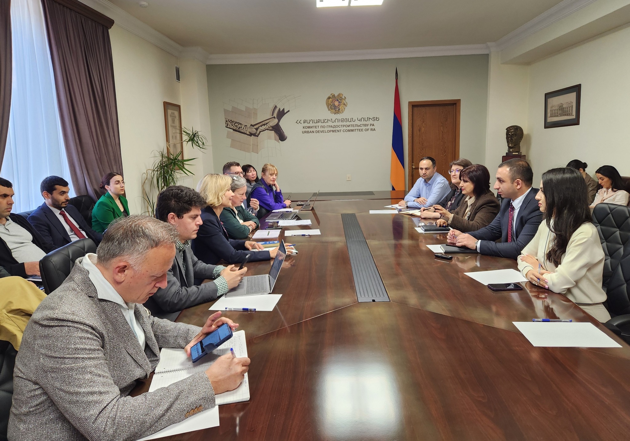 Քաղաքաշինության կոմիտեի նախաձեռնությամբ Հայաստան է եկել ՄԱԿ եվրոպական տնտեսական հանձնաժողովի փորձագետների պատվիրակությունը