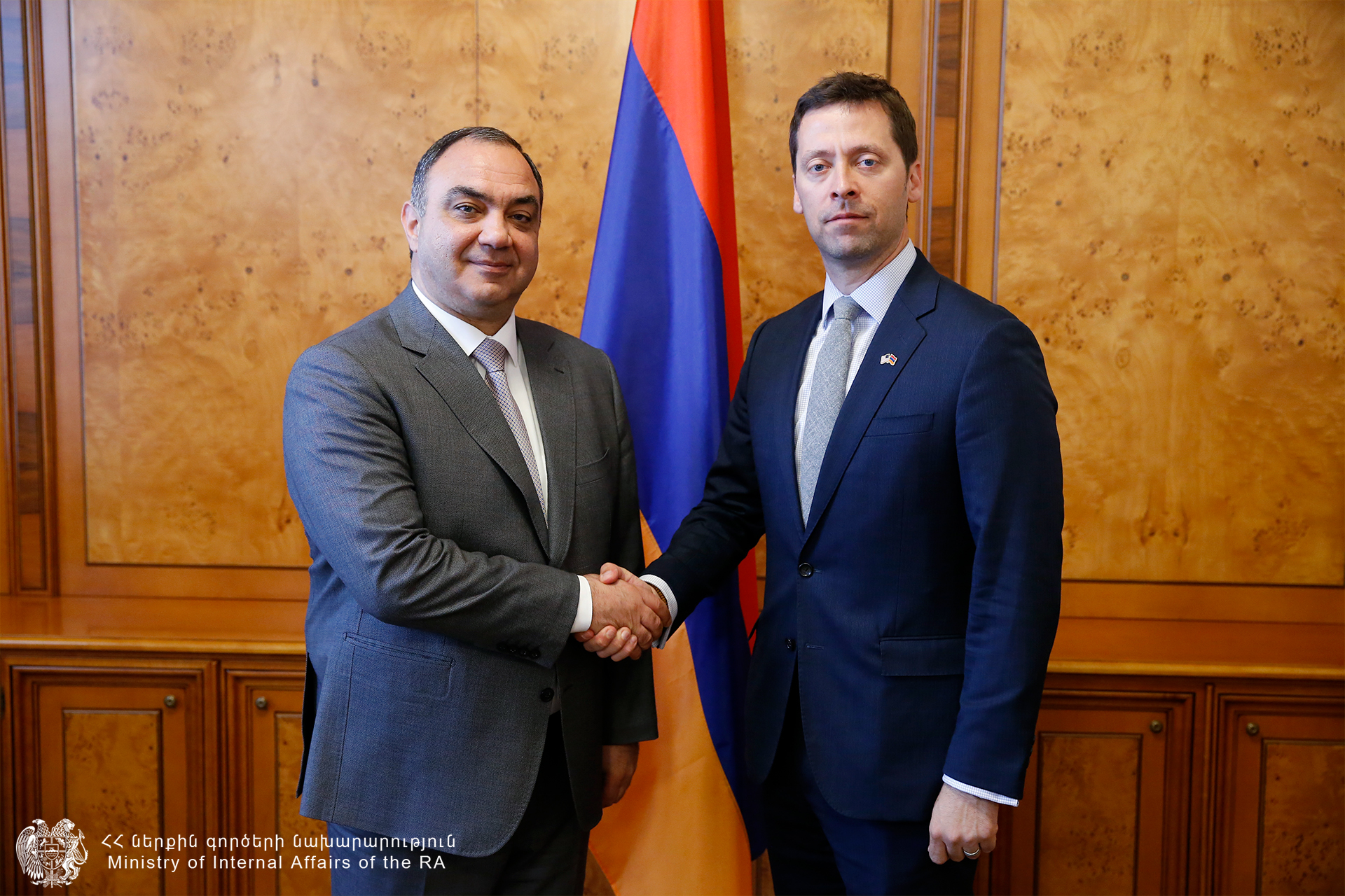 ՆԳ նախարարն ընդունել է ԱՄՆ պետքարտուղարի փոխտեղակալին
