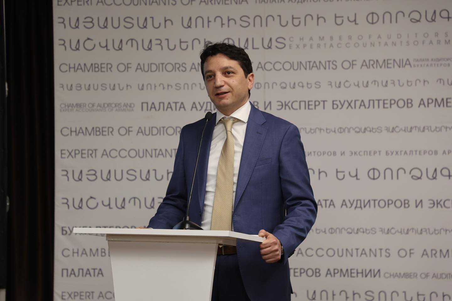 Ֆինանսների նախարարը մասնակցել է Հայաստանի աուդիտորների և փորձագետ հաշվապահների պալատի տարեկան ընդհանուր ժողովին