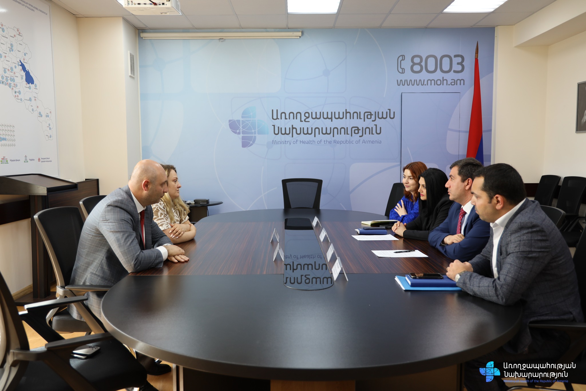 Առողջապահության փոխնախարարներն ընդունել են Կայունացման և զարգացման եվրասիական հիմնադրամի դրամաշնորհային ուղղության ղեկավարին