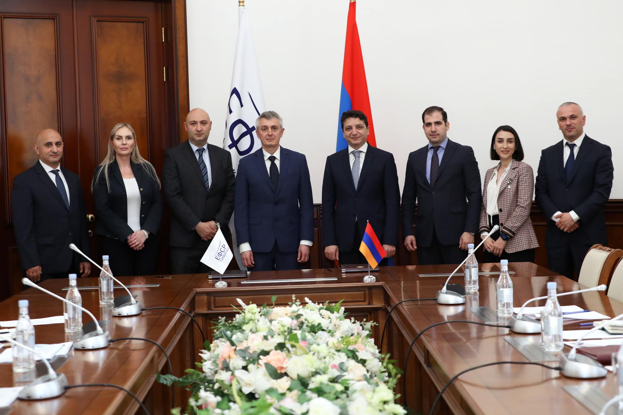 Ֆինանսների նախարարն ընդունել է Կայունացման և զարգացման եվրասիական հիմնադրամի գործադիր տնօրենին