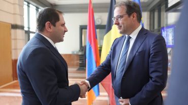 Սուրեն Պապիկյանը հանդիպել է Բելգիայի փոխվարչապետ Դավիդ Կլարինվալին