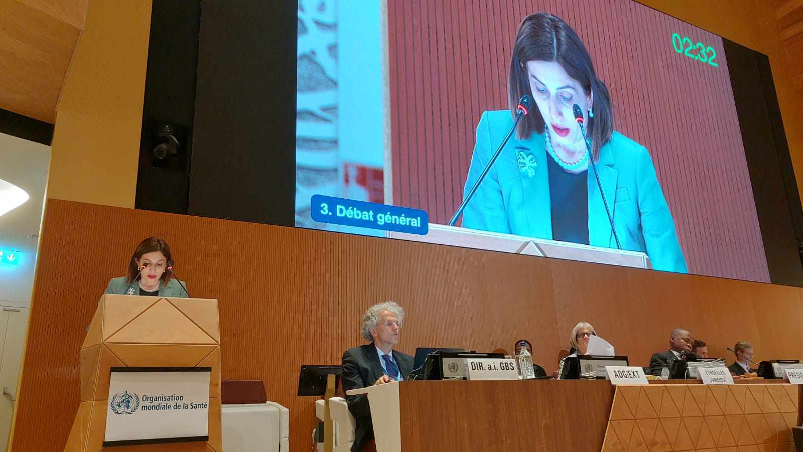 Անահիտ Ավանեսյանը Ժնևում մասնակցում է ԱՀԿ 77-րդ առողջապահական համաշխարհային վեհաժողովին