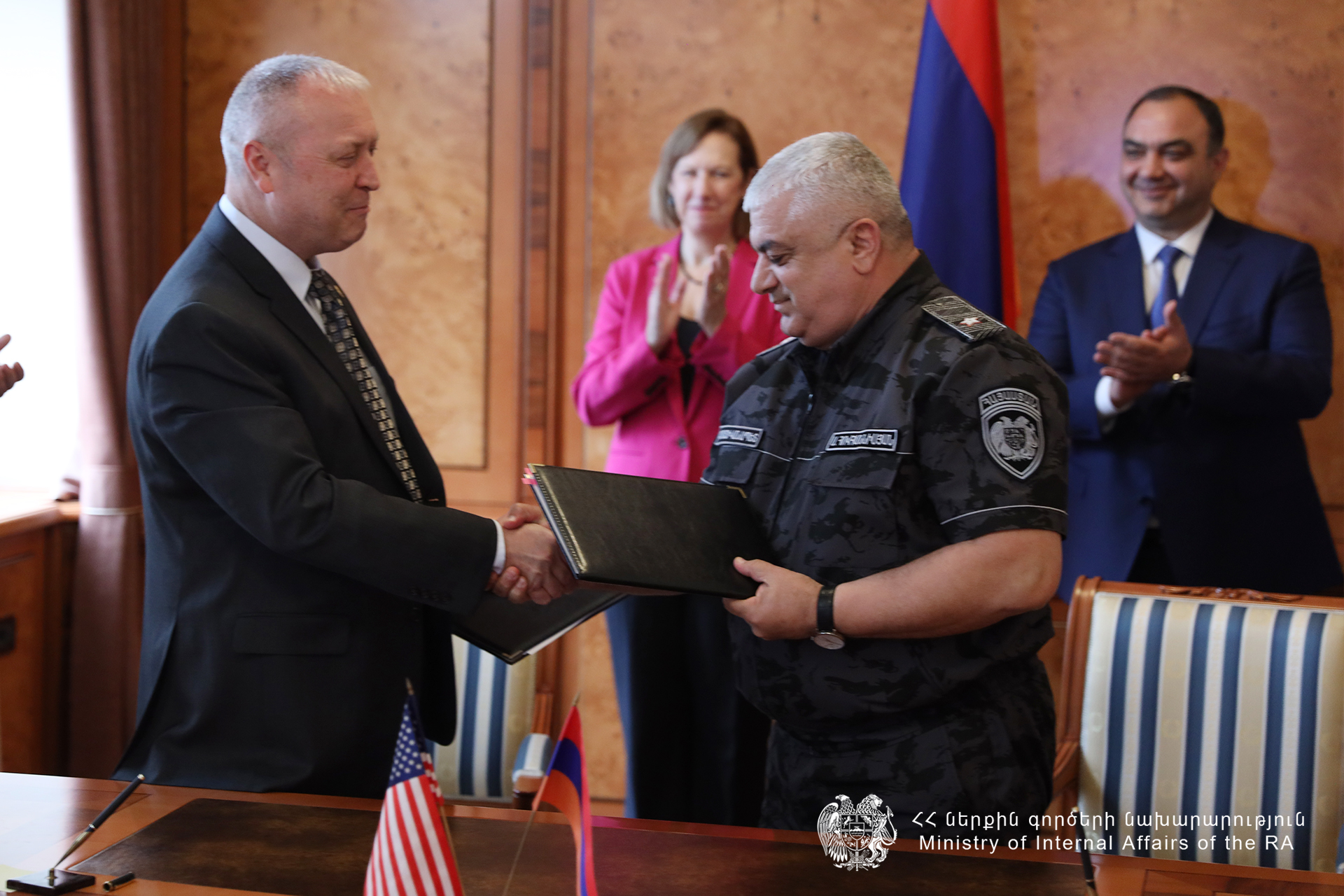 ԱՄՆ Թմրամիջոցների դեմ պայքարի վարչության և ՀՀ ՆԳՆ Ոստիկանության միջև համագործակցության մասին հուշագիր է ստորագրվել