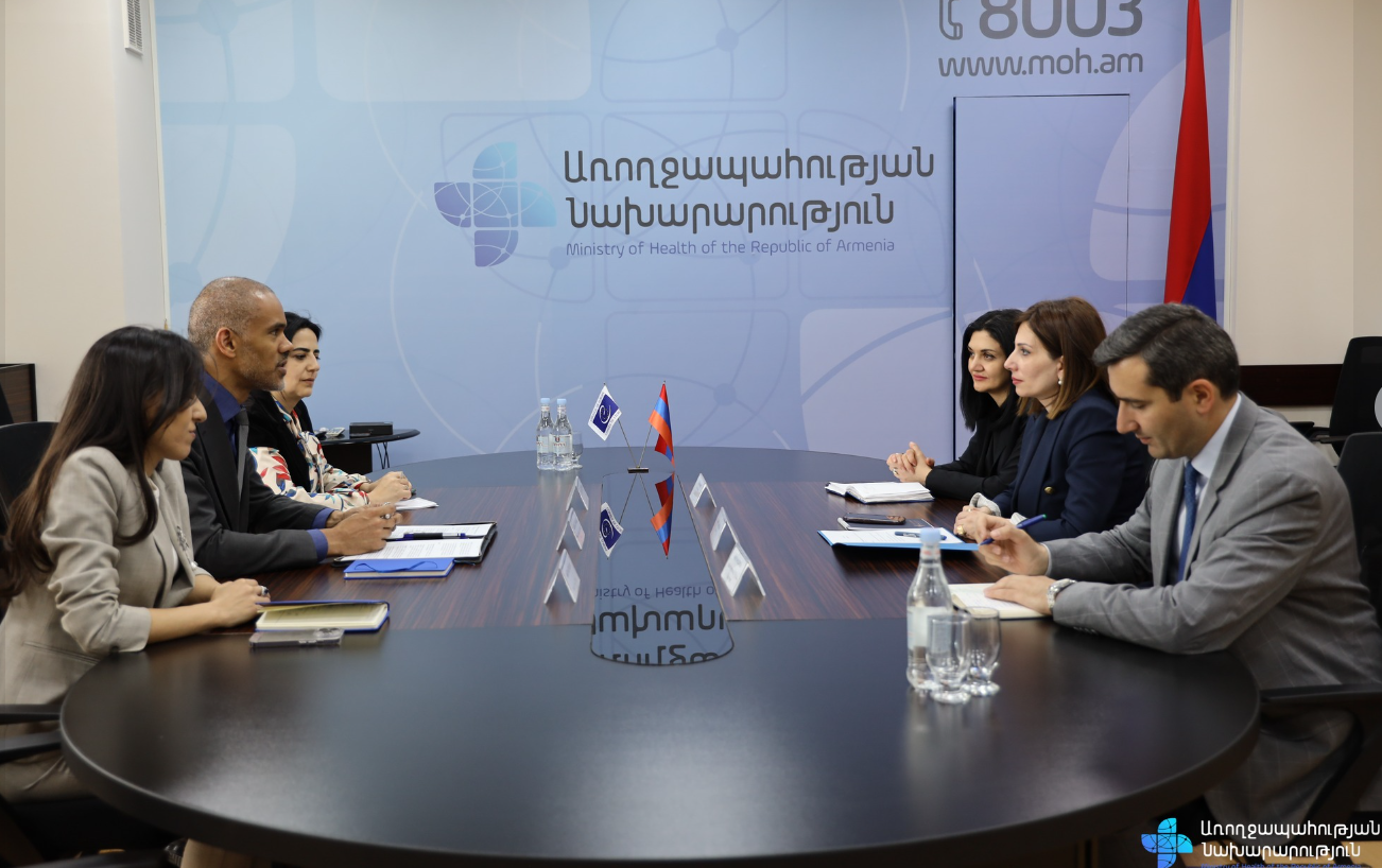 Անահիտ Ավանեսյանն ընդունել է Երևանում Եվրոպայի խորհրդի գրասենյակի նորանշանակ ղեկավար Մաքսիմ Լոնգանգեին