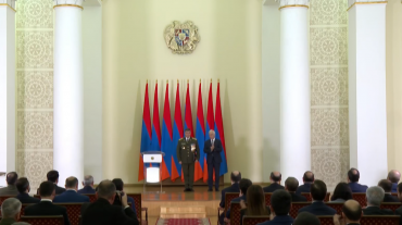 Հանրապետության տոնի առթիվ պարգևատրման հանդիսավոր արարողություն նախագահի նստավայրում