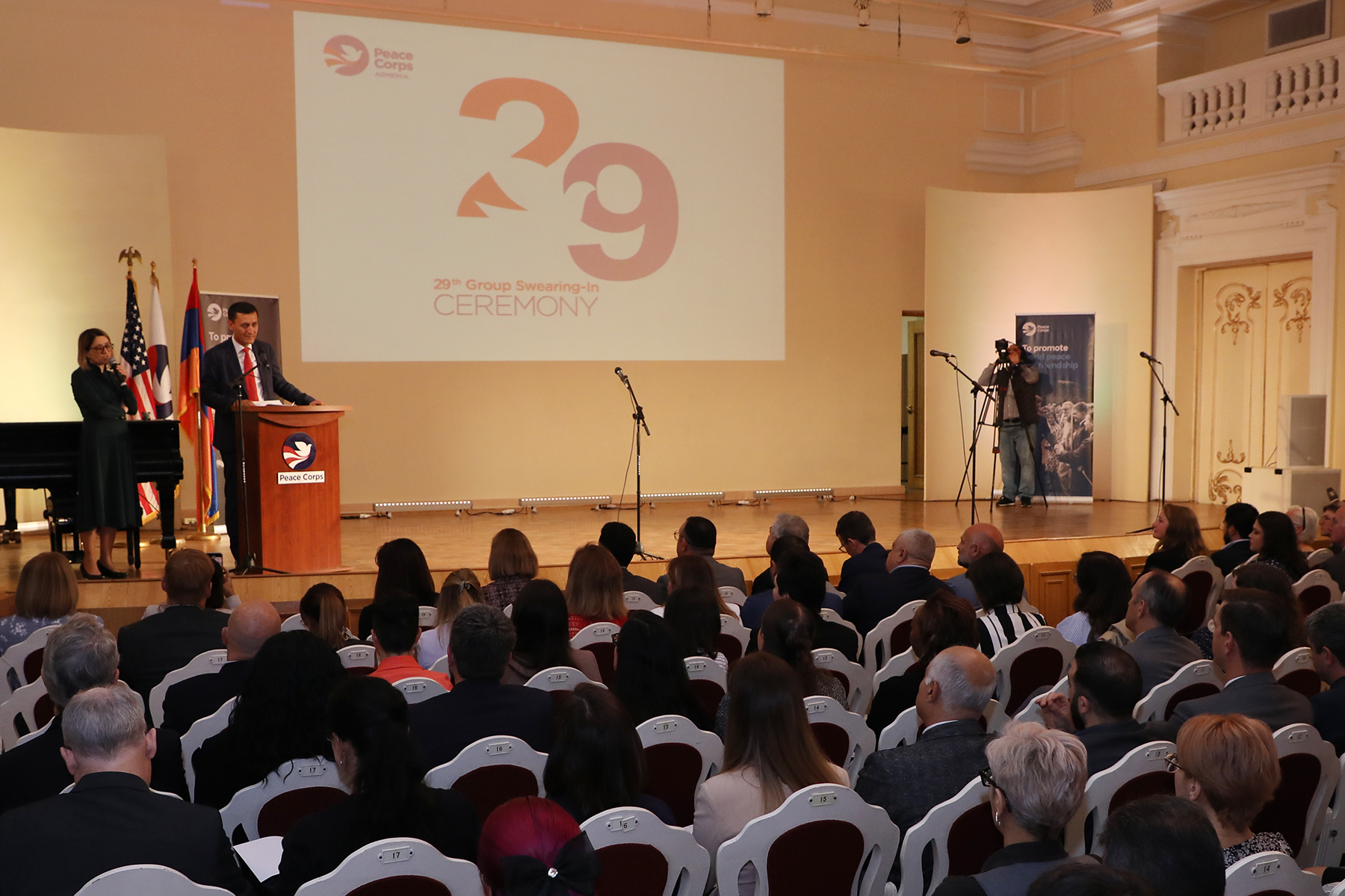 Խաղաղության կորպուսի 21 կամավոր կաշխատի Հայաստանի տարբեր համայնքներում՝ նպաստելով անգլերենի ուսուցմանը